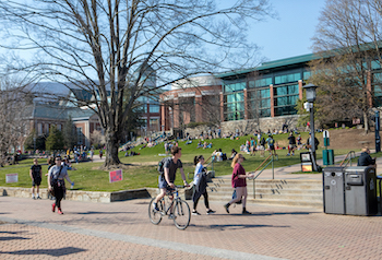 scenic campus view